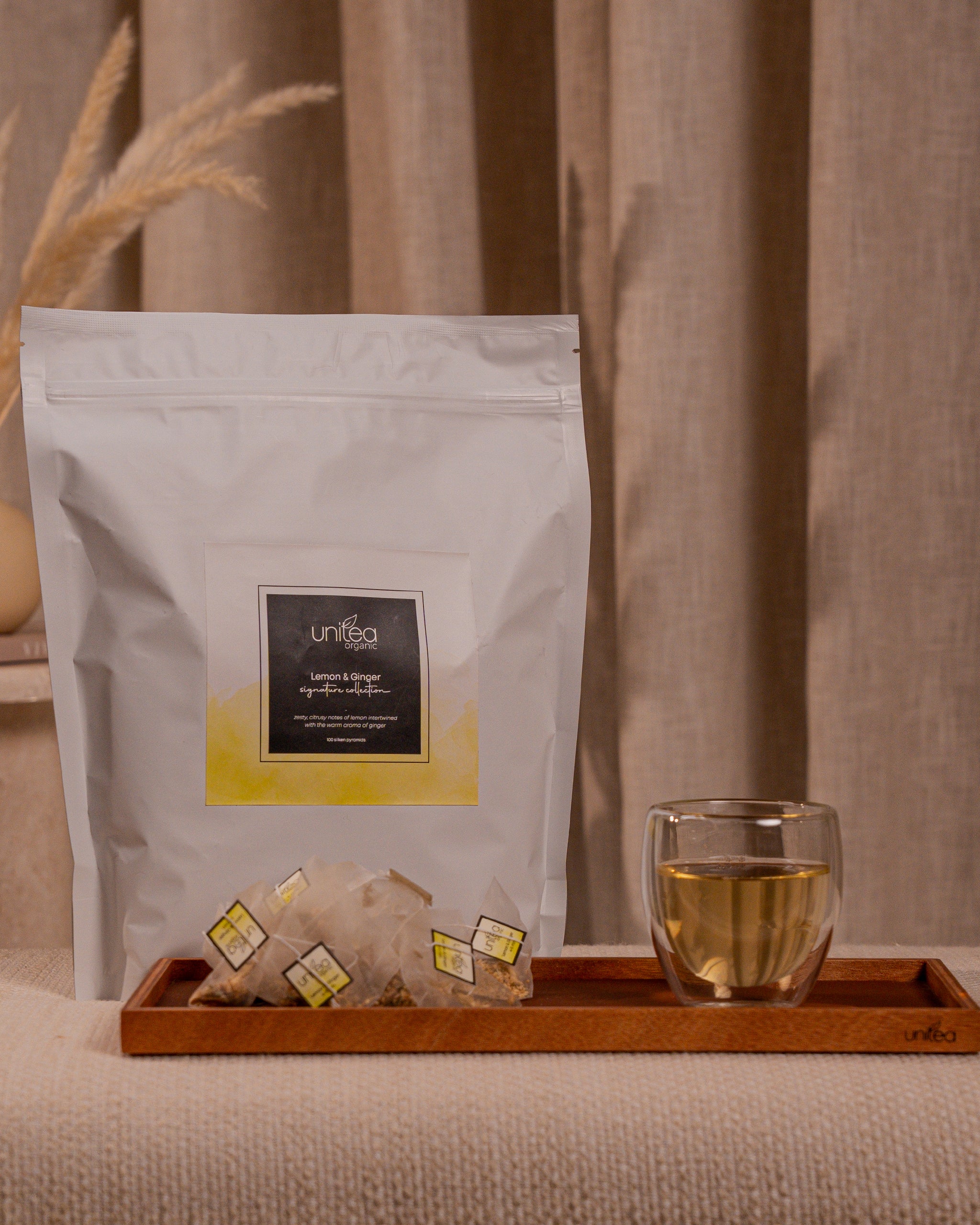 Organic Lemon & Ginger