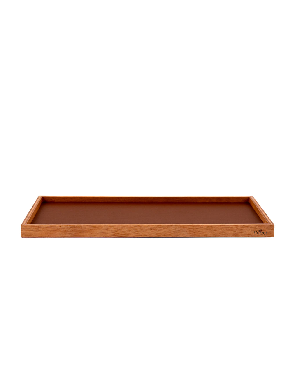 Brown Leather Tea Tray