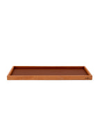 Brown Leather Tea Tray